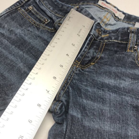 VINTAGE BUFFALO SHOP FLARE BOOT JEANS 28x28 - Picture 7 of 13
